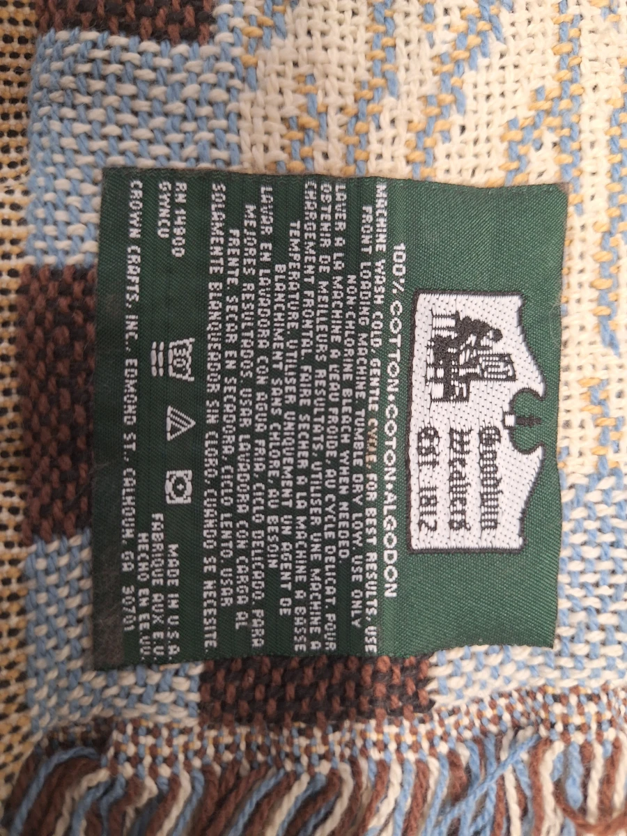 Vintage tapijt / wandkleed met katten in een keuken - Goodwin Weavers (Made in U.S.A.) - foto 15