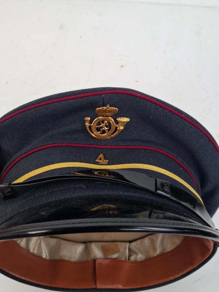 Vintage Belgische post- of posterijenpet - foto 4