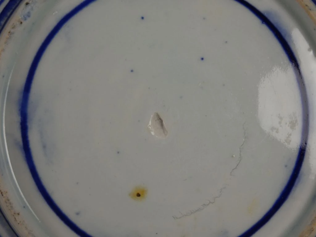 Japans blauw-witte porseleinen bord - foto 3