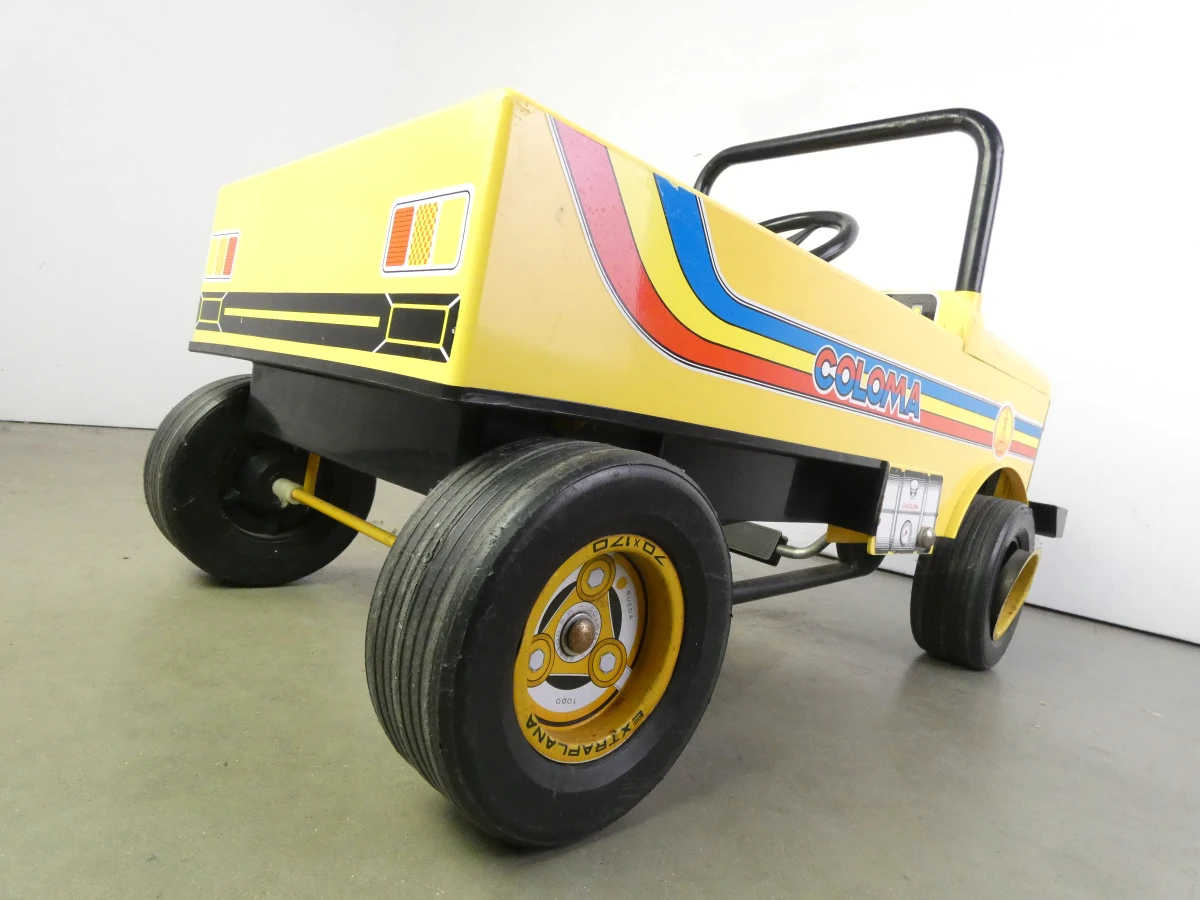 Vintage Coloma kindertruck met trappers - Spanje - foto 13