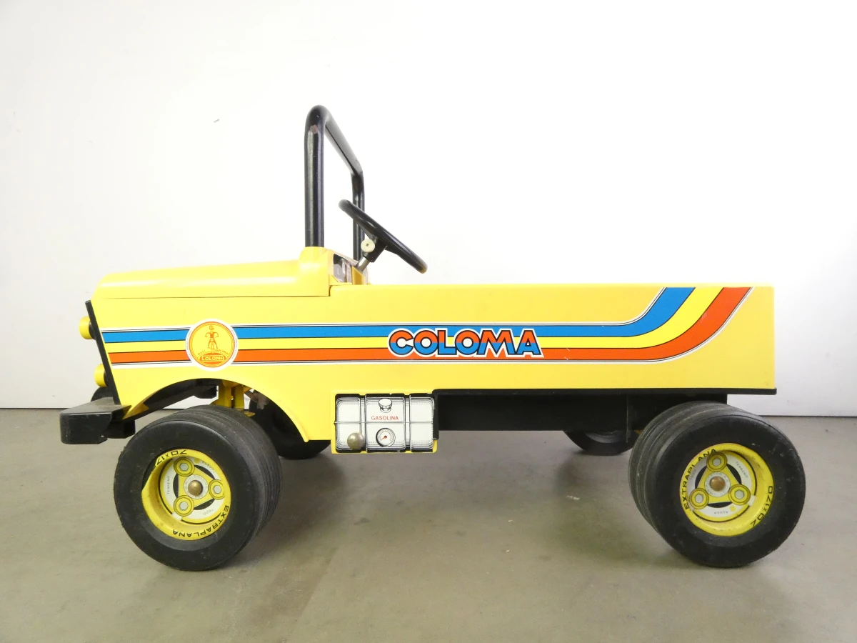 Vintage Coloma kindertruck met trappers - Spanje - foto 4