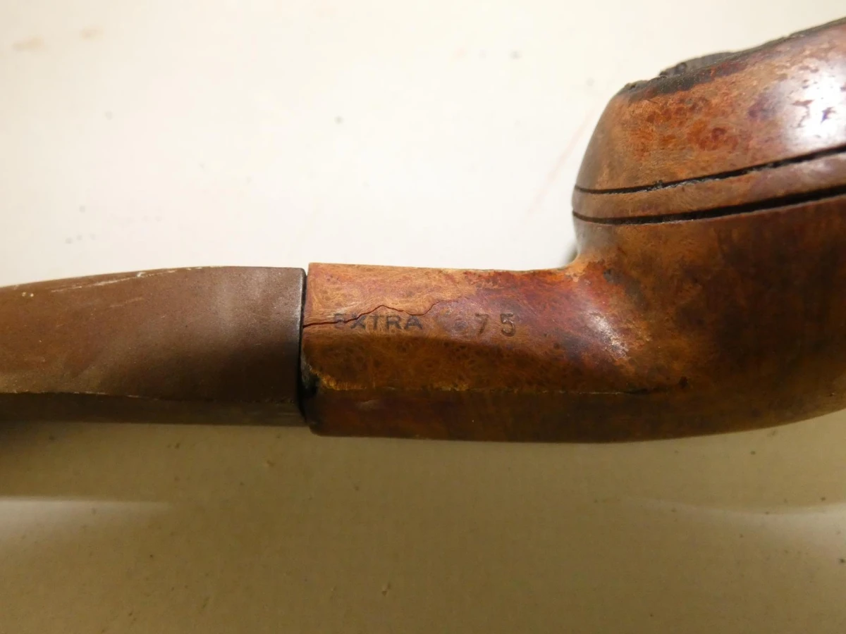 Houten wandrek met tabakspijpen - foto 14