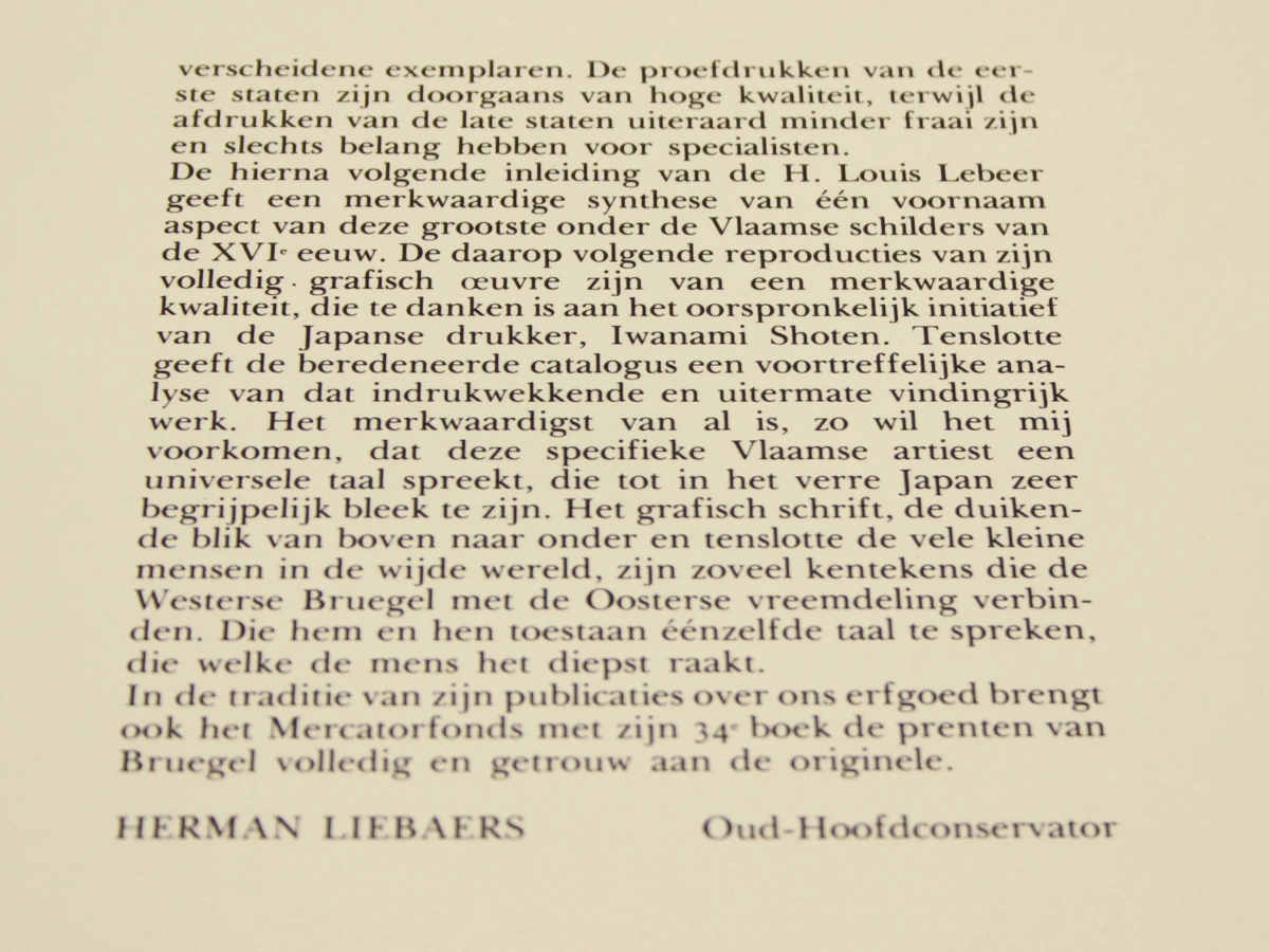Pieter Bruegel de Oude – De prenten – Mercatorfonds, 1976 - foto 6