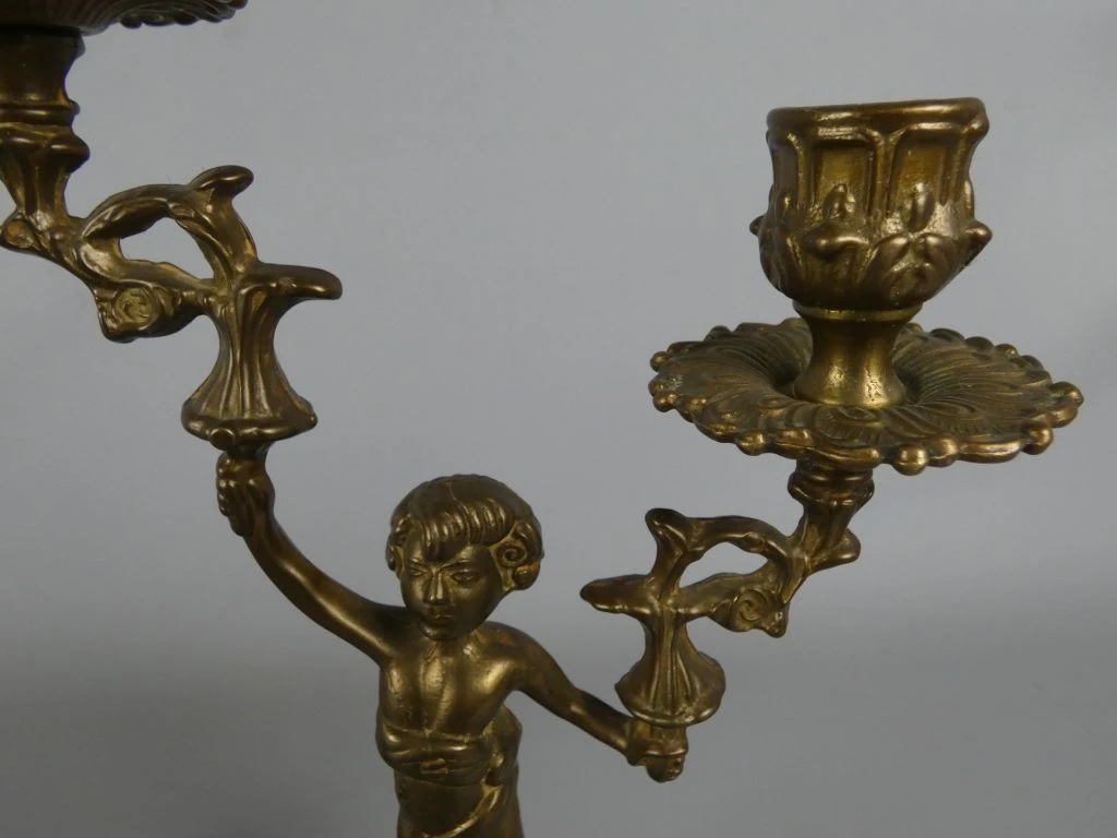 Brazen Putti Kandelaars - foto 4