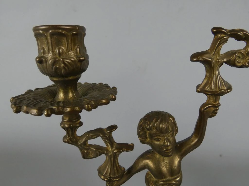 Brazen Putti Kandelaars - foto 2