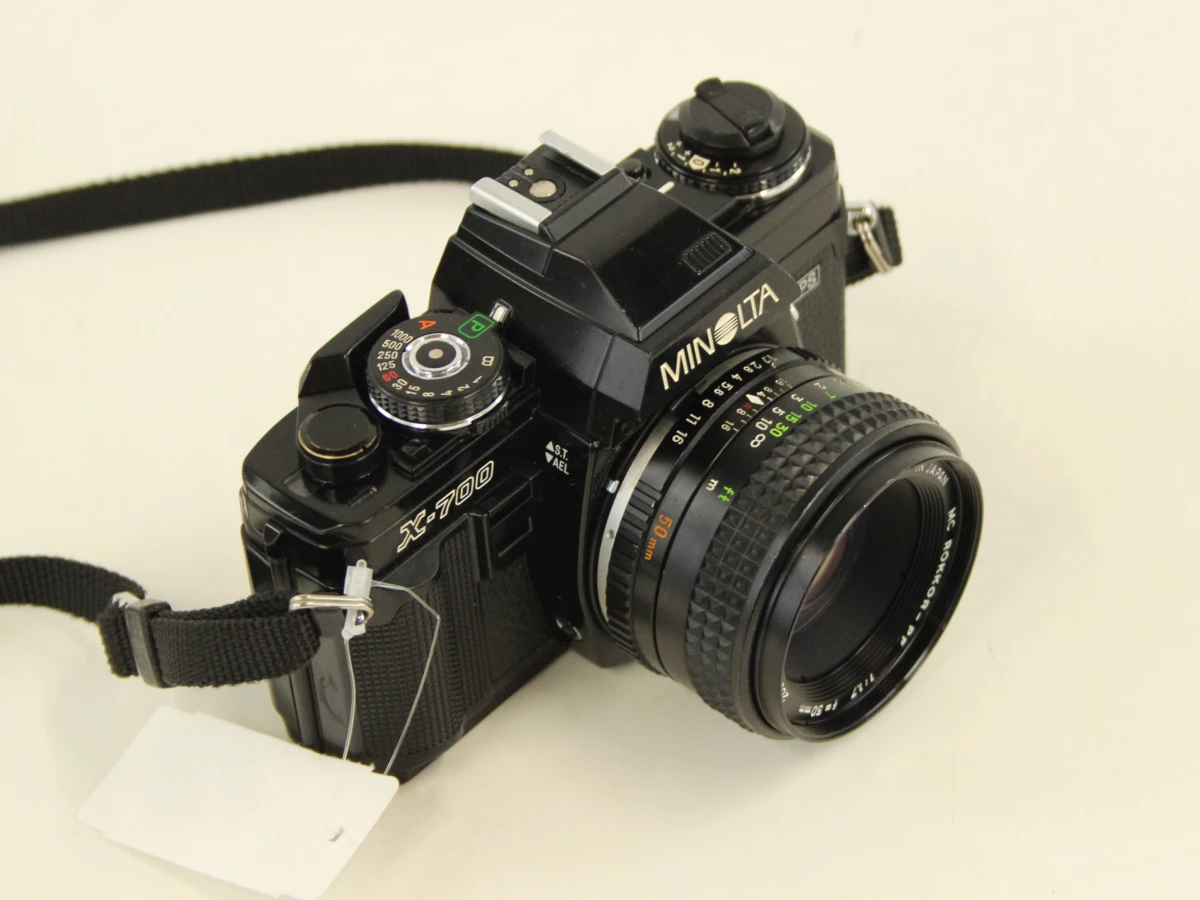 Minolta X-700 met 50 mm 1:1.7 Minolta rokkor lens - foto 5
