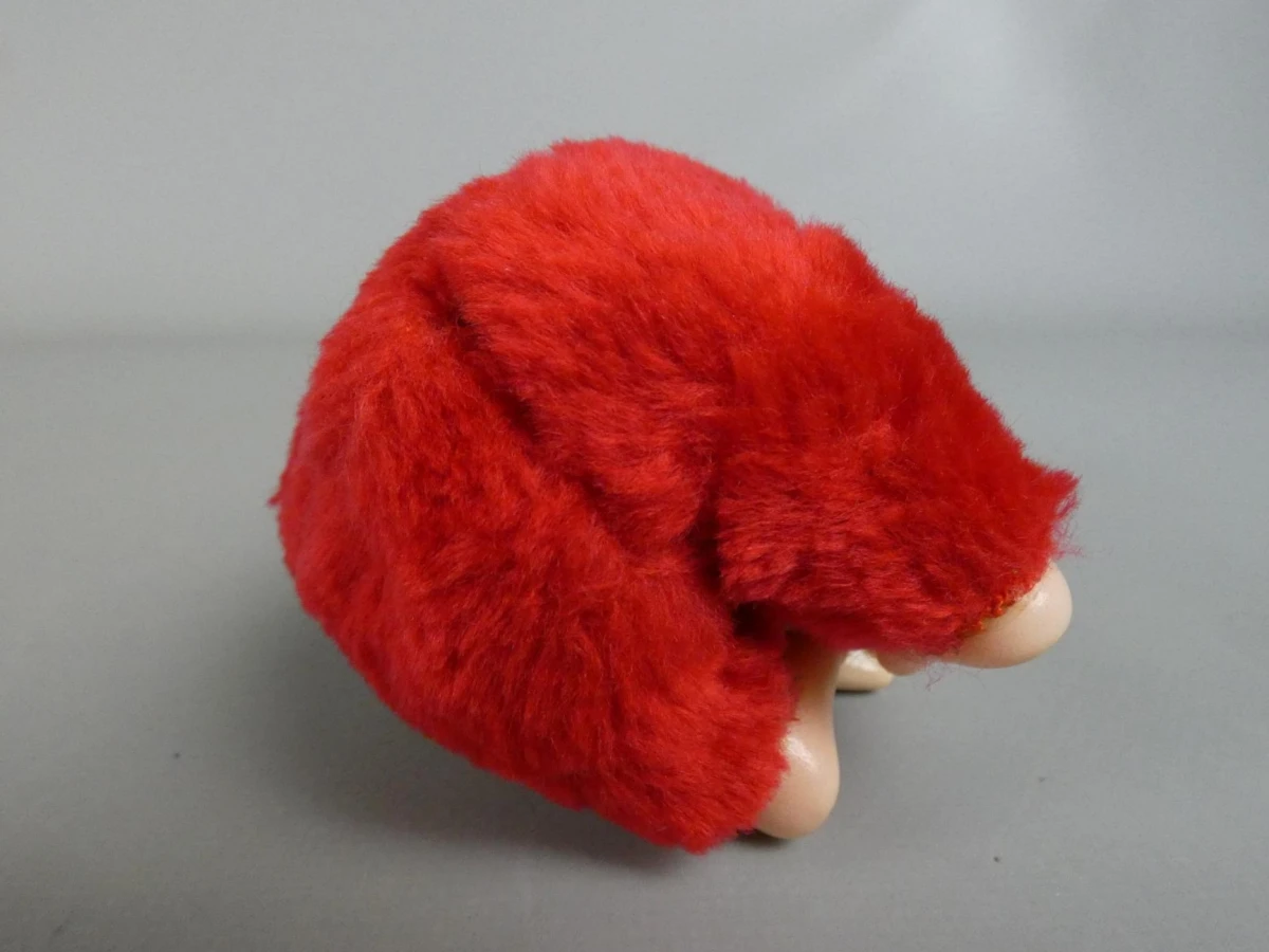 Vintage Mickey Mouse pluche/kunststof figuurtje - foto 5