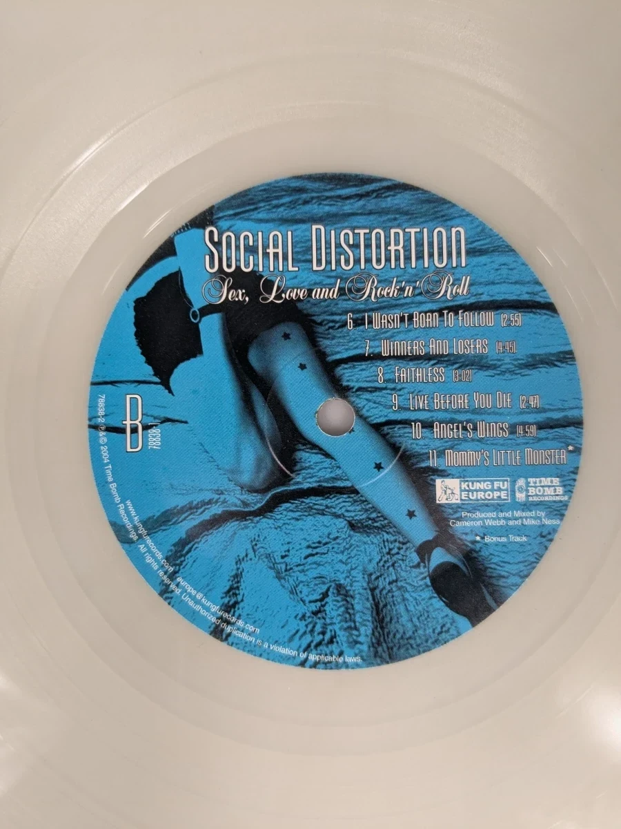 Social Distortion – Sex, Love and Rock ’n’ Roll – LP / Vinyl – 2004 - foto 4