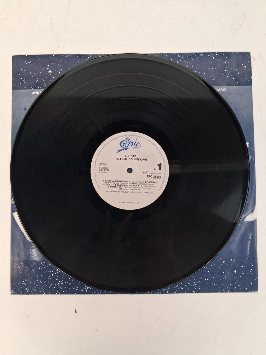 LP : Europe "the final countdown" - foto 4