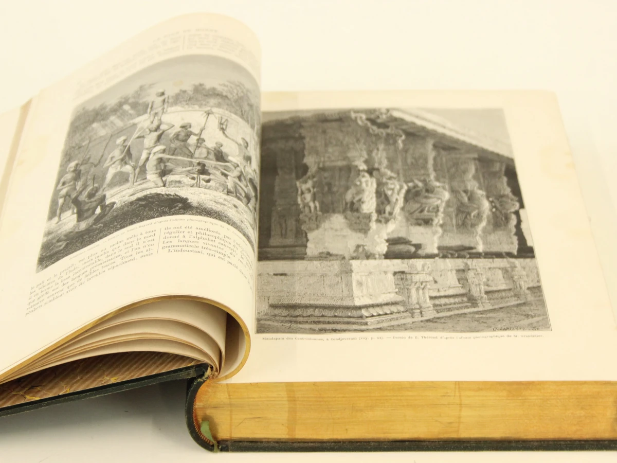 Lot van 2 Le Tour du Monde boeken - 1868 & 1869 - foto 10