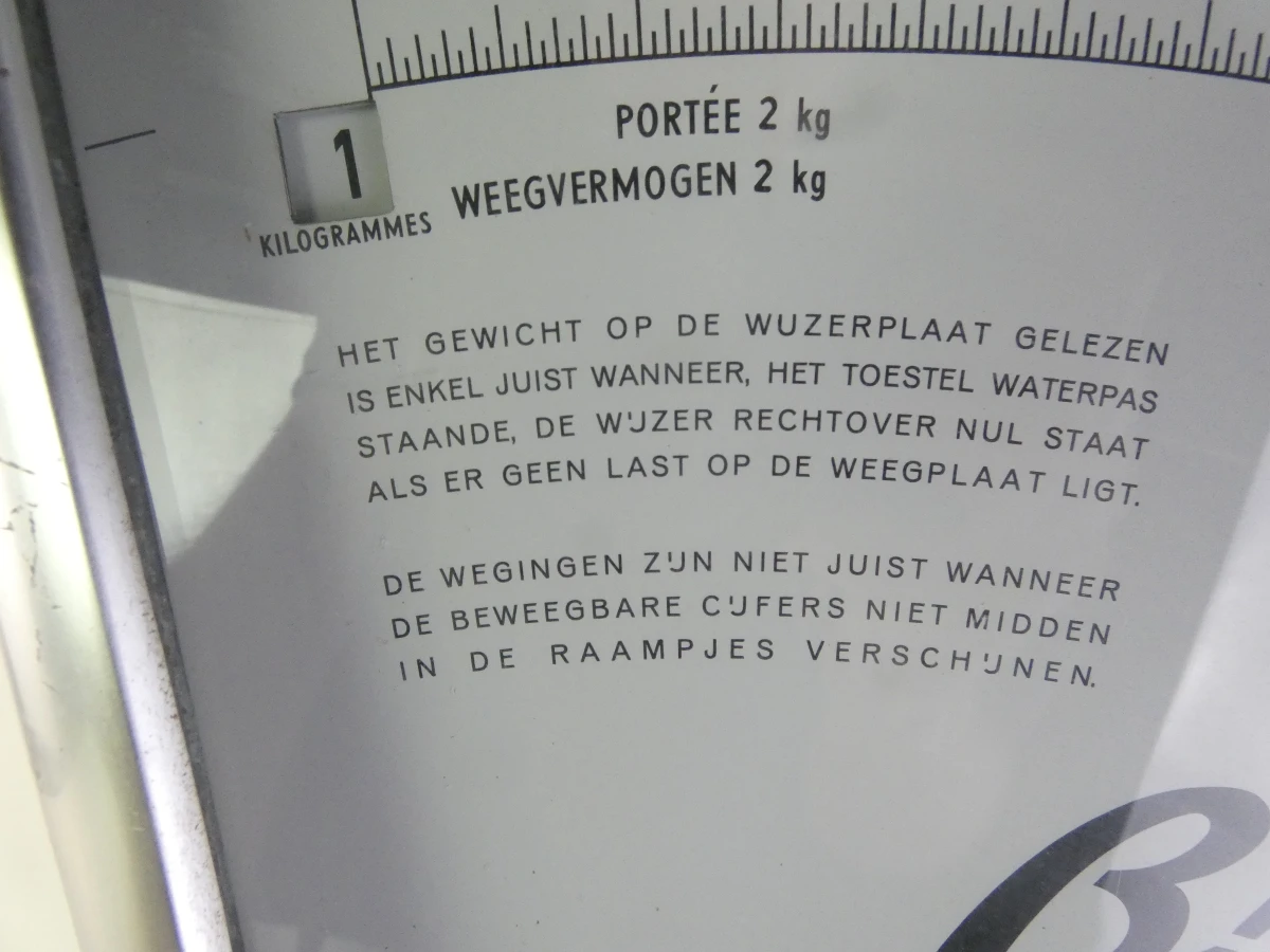 Vintage Bizerba winkelweegschaal (2 kg) - foto 3