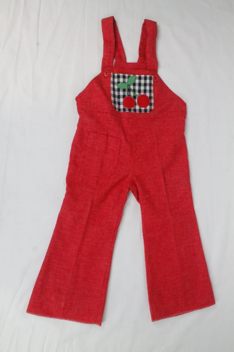 Vintage rode peuteroverall - foto 2