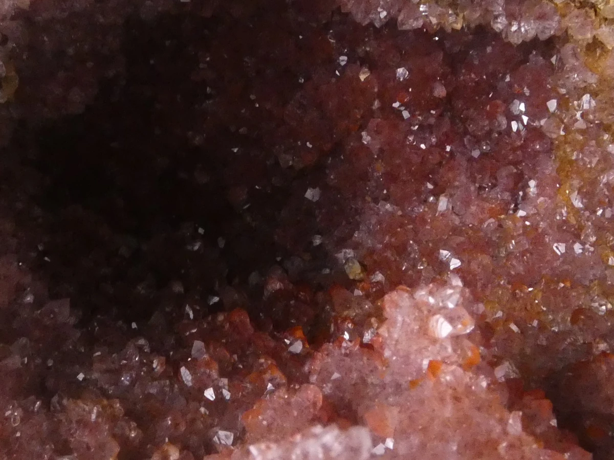 Roze amethistgeode (natuurlijke kristalvorming) - foto 2
