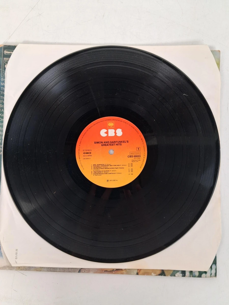LP : Simon and Garfunkel : "Greatest Hits" - foto 3
