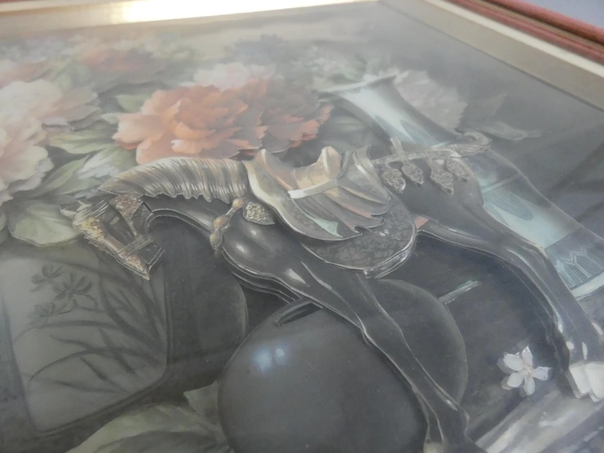 Ingelijst 3D-kunstwerk naar T.C. Chiu - foto 4