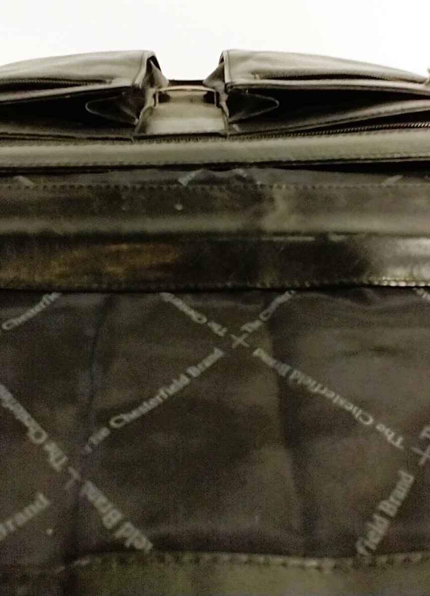 The Chesterfield Brand leren aktetas met schouderriem - foto 9