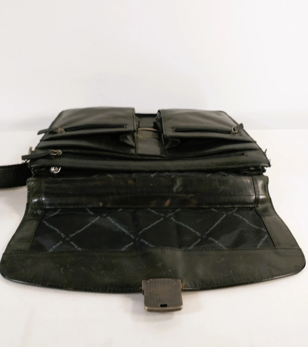 The Chesterfield Brand leren aktetas met schouderriem - foto 7