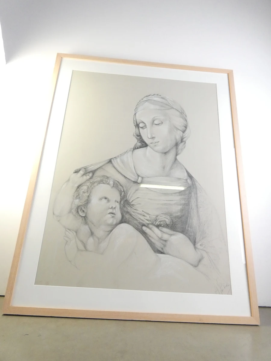 Moeder met kind - Renaissance stijl - foto 13