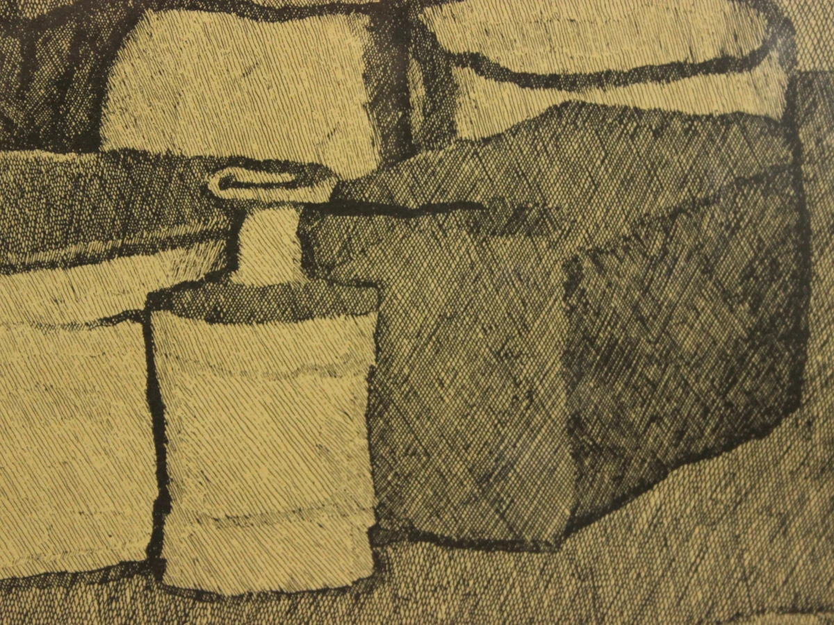 Vintage lithografische reproductie naar Giorgio Morandi - foto 7
