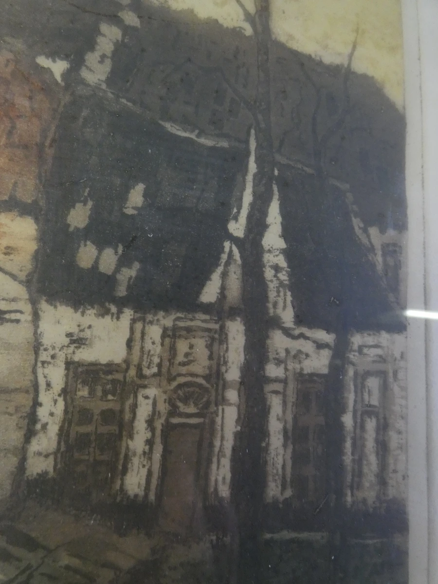 Paar vintage kleuretsen van historisch Brugge - Alfred Van Neste - foto 8