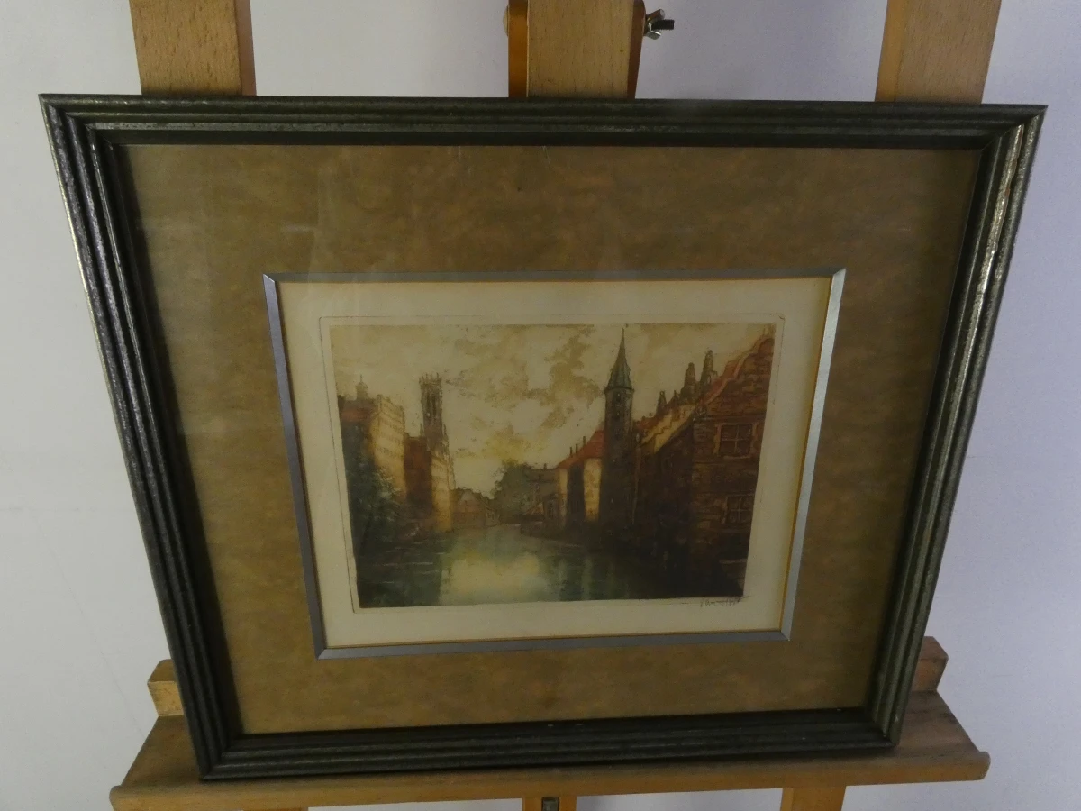 Paar vintage kleuretsen van historisch Brugge - Alfred Van Neste - foto 18