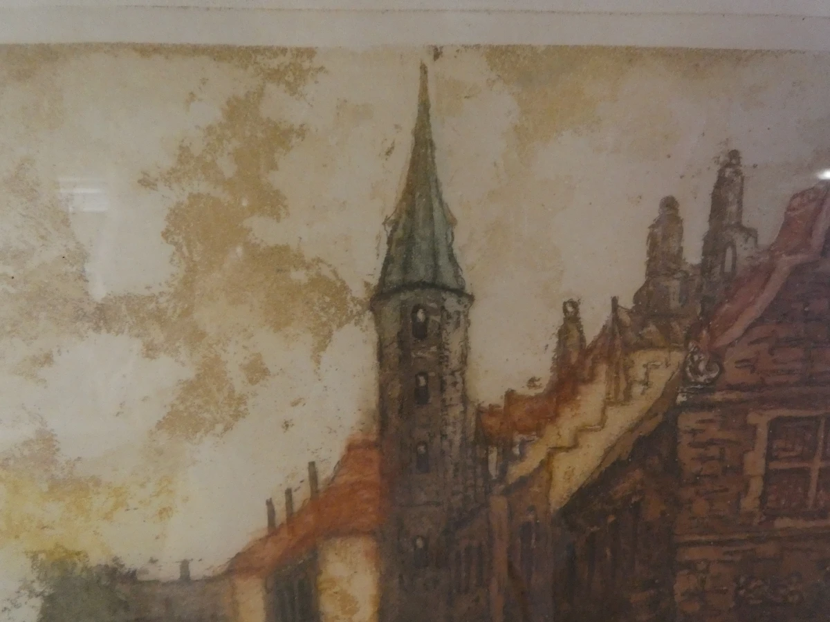Paar vintage kleuretsen van historisch Brugge - Alfred Van Neste - foto 22