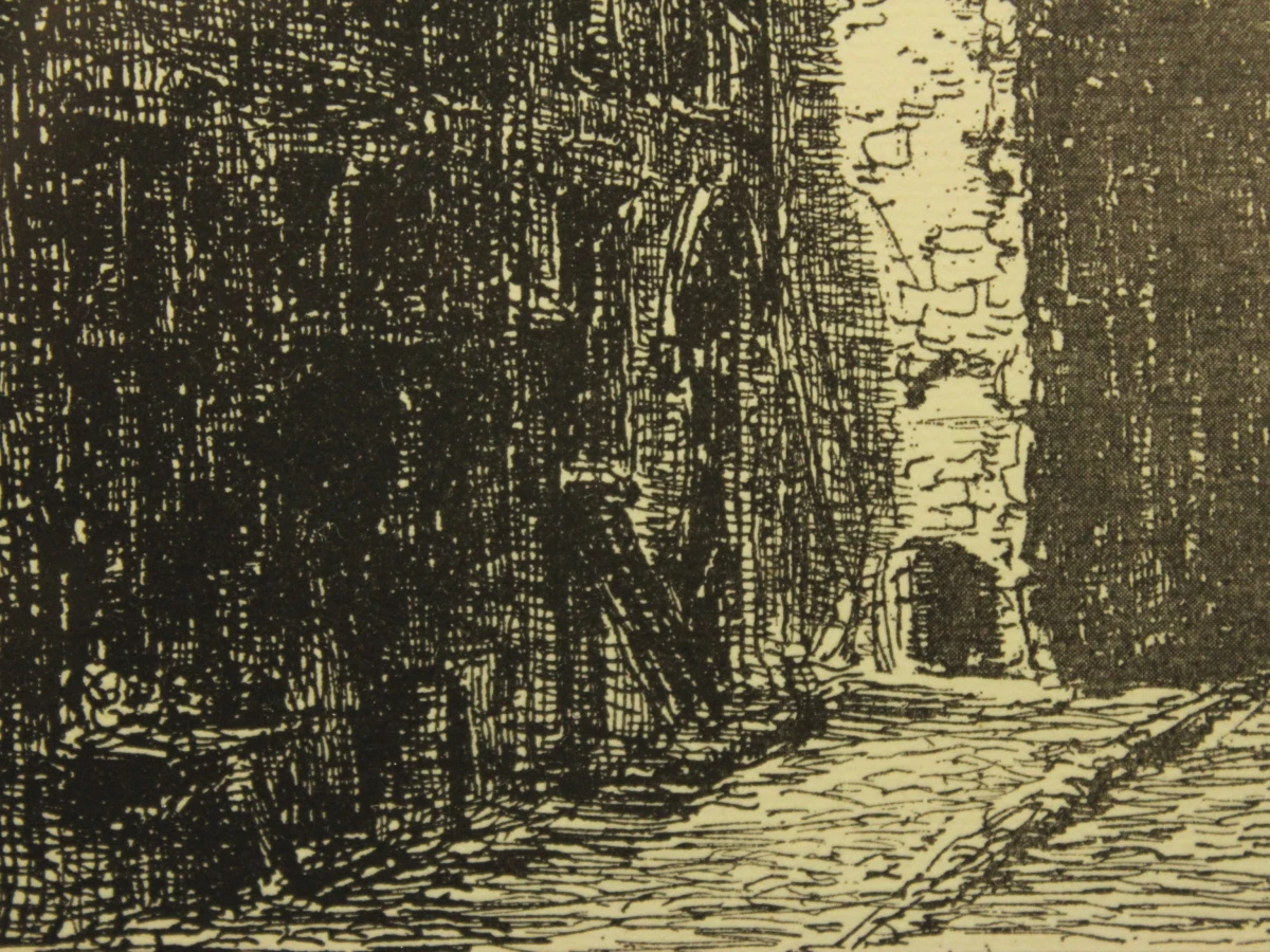 Het Vleeshuis Antwerpen – Schaefels 1886 prent - foto 5
