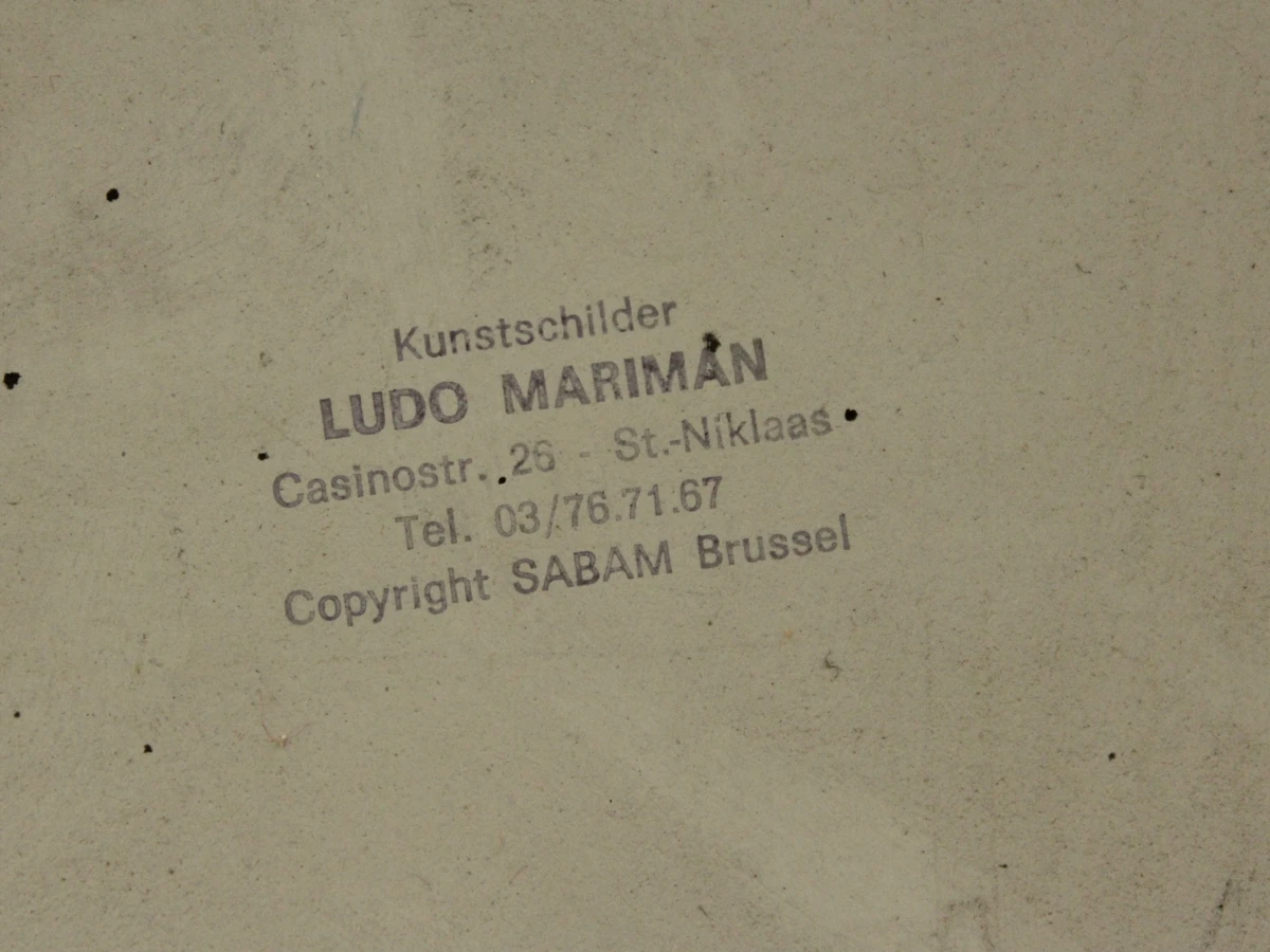 Ludo Mariman (1946–2026) – "Gazelle" – 1971 - foto 11