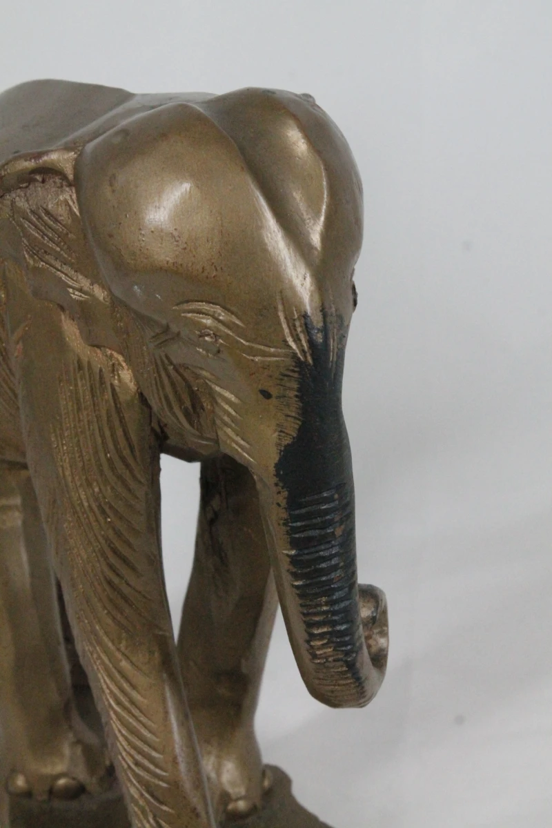 Handgesneden houten olifant - foto 4