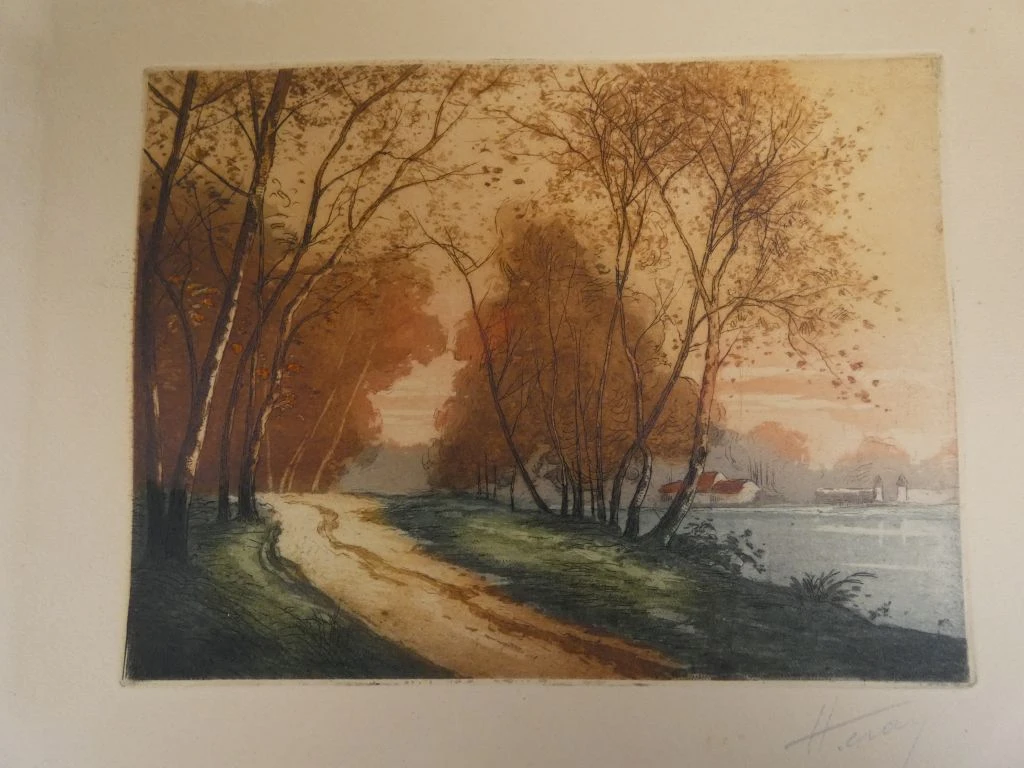 Twee Landschapsetsen met Water en Landweg - foto 4