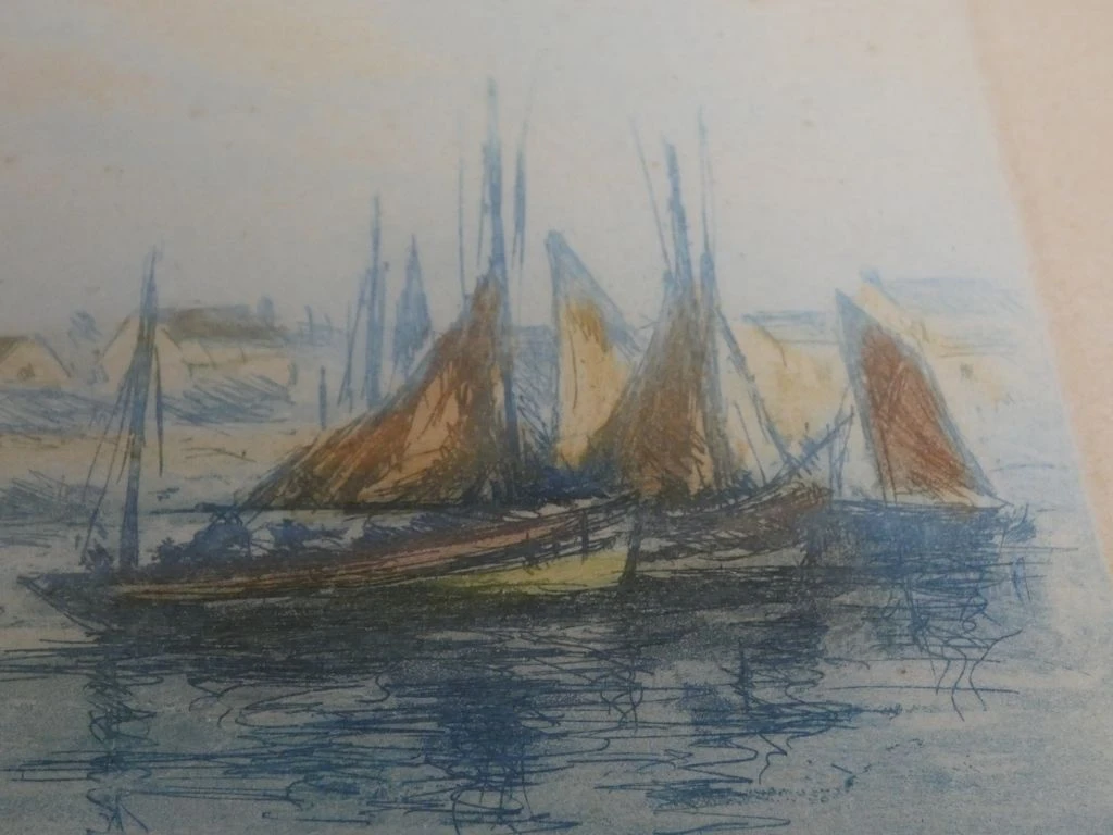 Maritieme Kleurets in Sierlijke Lijst - foto 4
