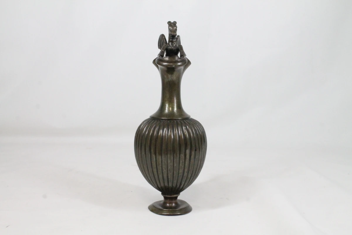 Neoklassieke bronzen schenkkan - foto 3