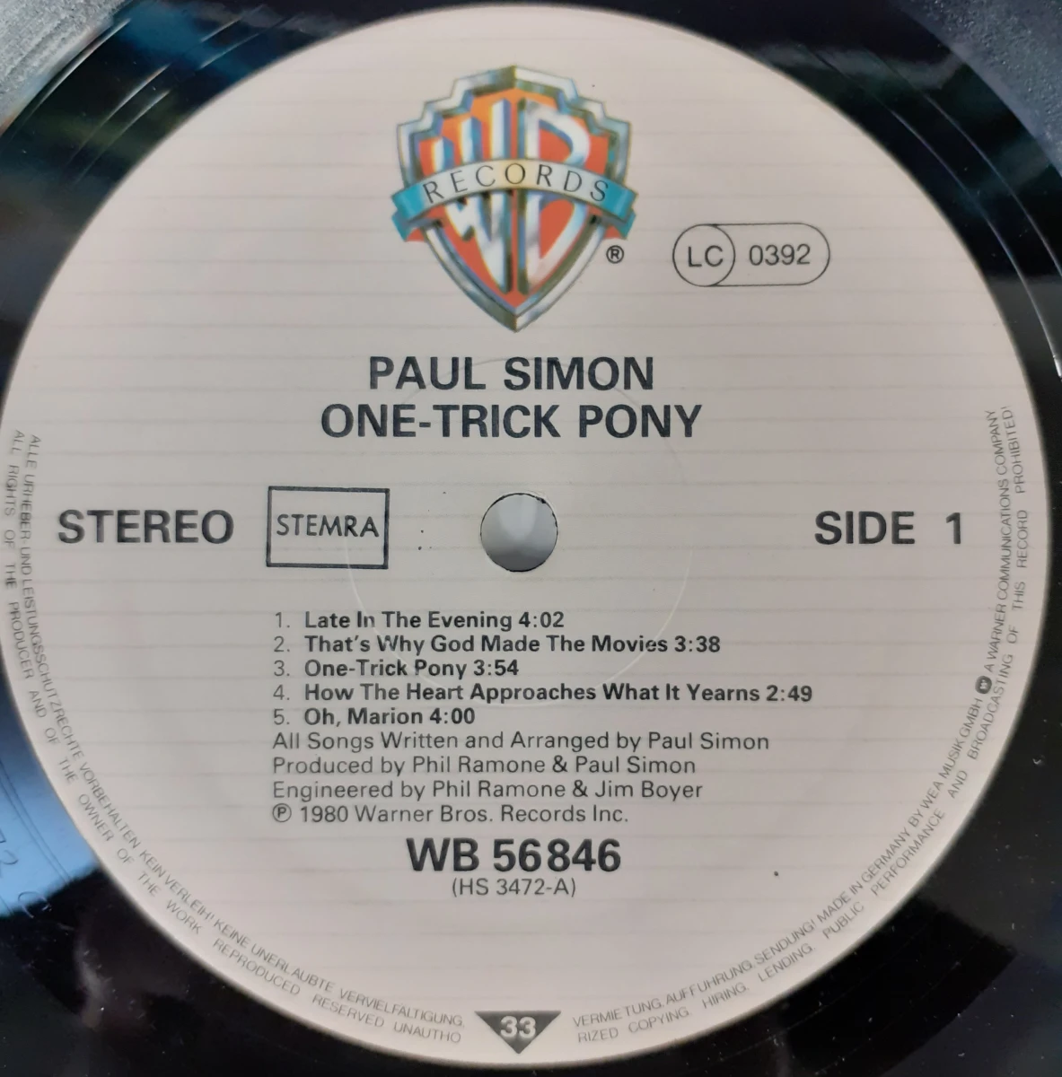 Vinyl: Paul Simon - On Trick Pony - foto 5