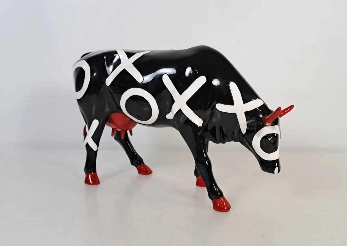 CowParade Hugs and Smooches koe – Westland Giftware, 2000 - foto 2