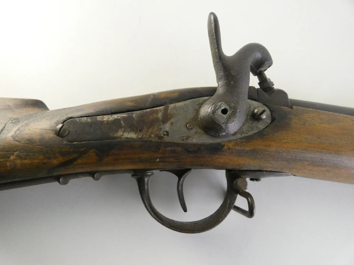 Vintage vuursteenpistool militair geweer | Circa 1790-1830 - foto 3