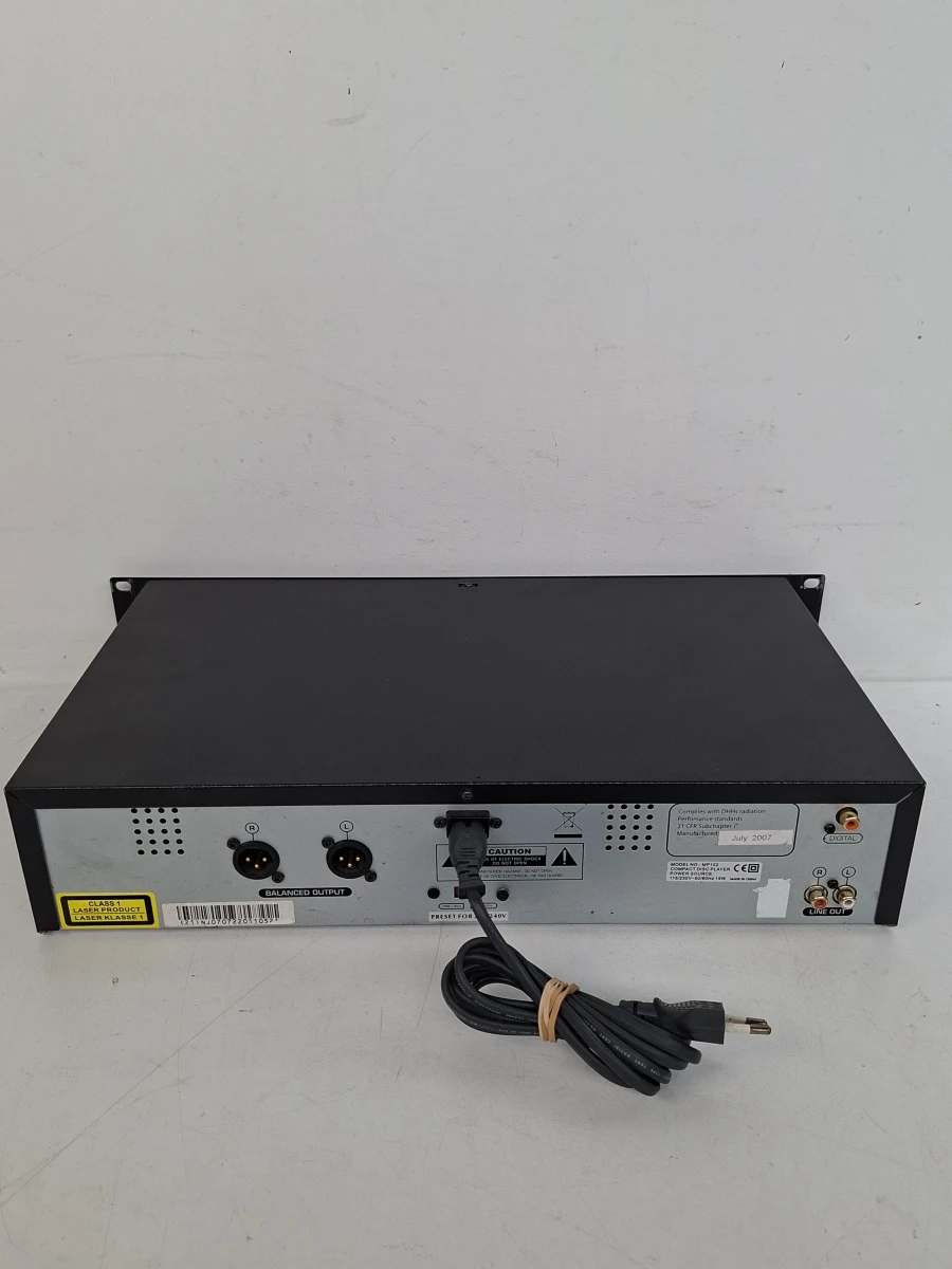 Geteste Professionele Numark MP102 Rackmount CD / MP3 Speler – Met Garantie! - foto 2