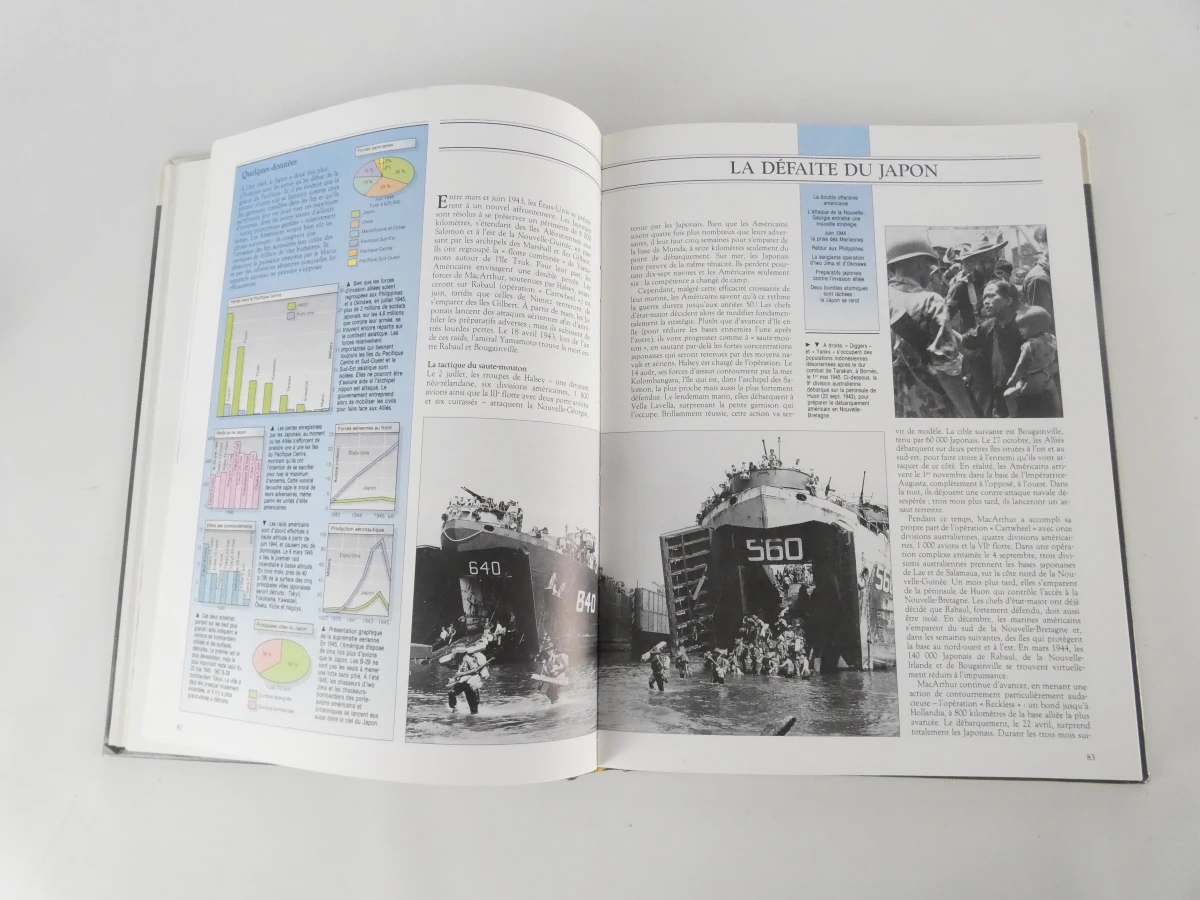 2-delige Franstalige boekenreeks Le Monde en Guerre - foto 6