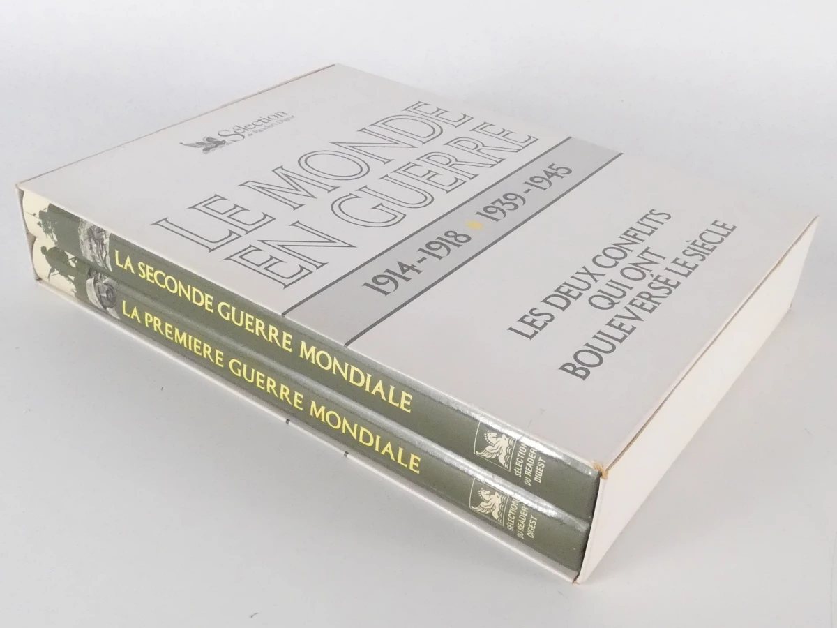 2-delige Franstalige boekenreeks Le Monde en Guerre - foto 18