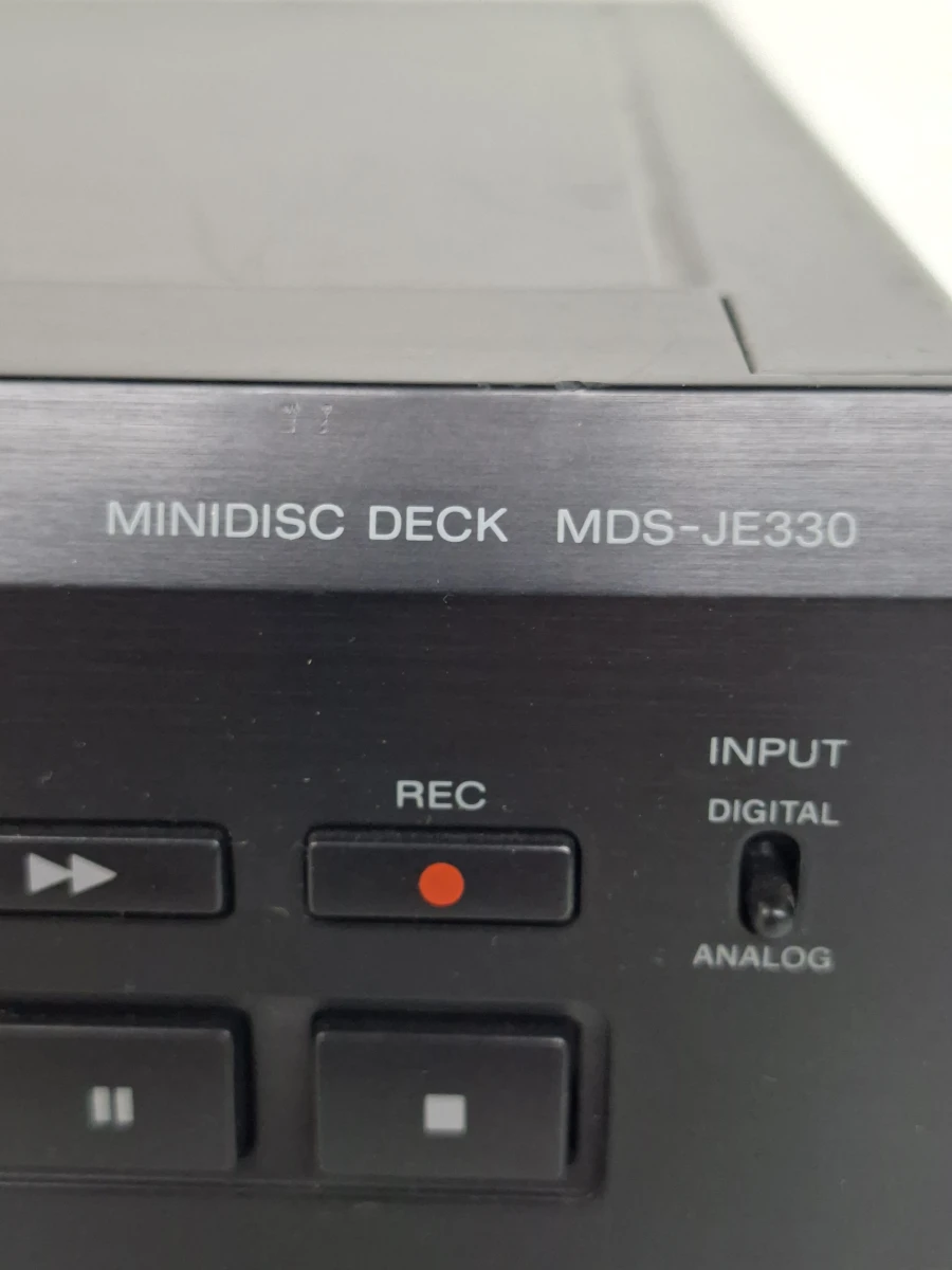 Sony MDS-JE330 MiniDisc Deck – Inclusief 5 Minidiscs – Getest met Garantie! - foto 3