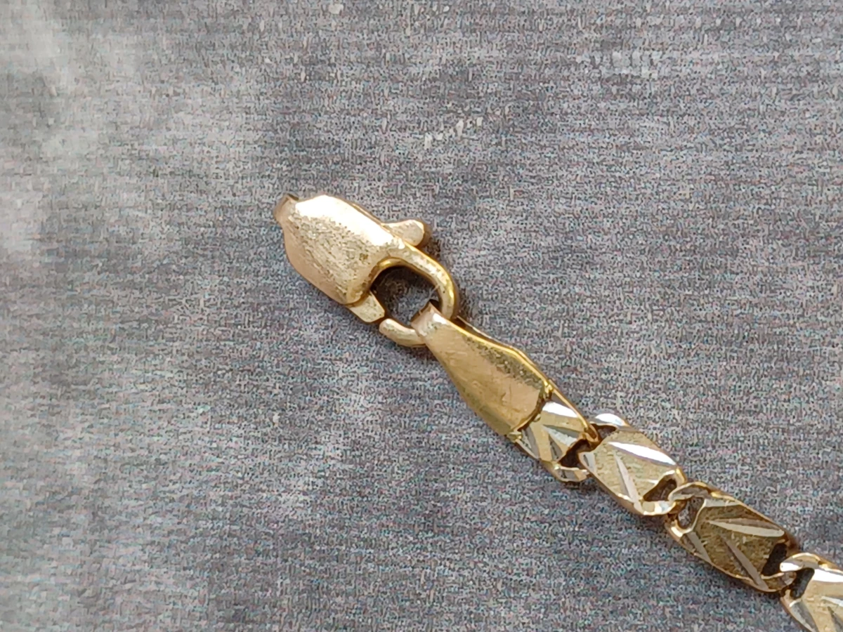 Elegante 18-karaat gouden armband (750 / Italy) - foto 3