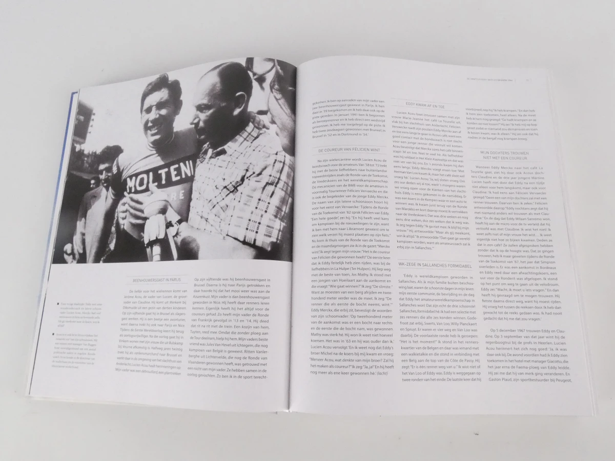 2 Wielerboeken Eddy Merckx - Johny Vansevenant - foto 4