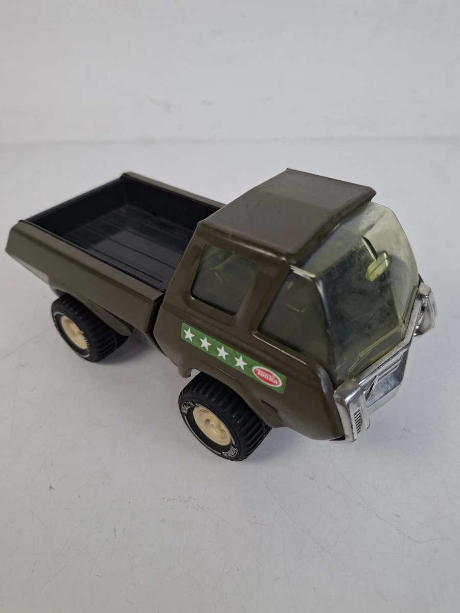 Kavel van 3 Vintage Tonka Voertuigen – Geperst Staal & Retro Speelgoed - foto 8