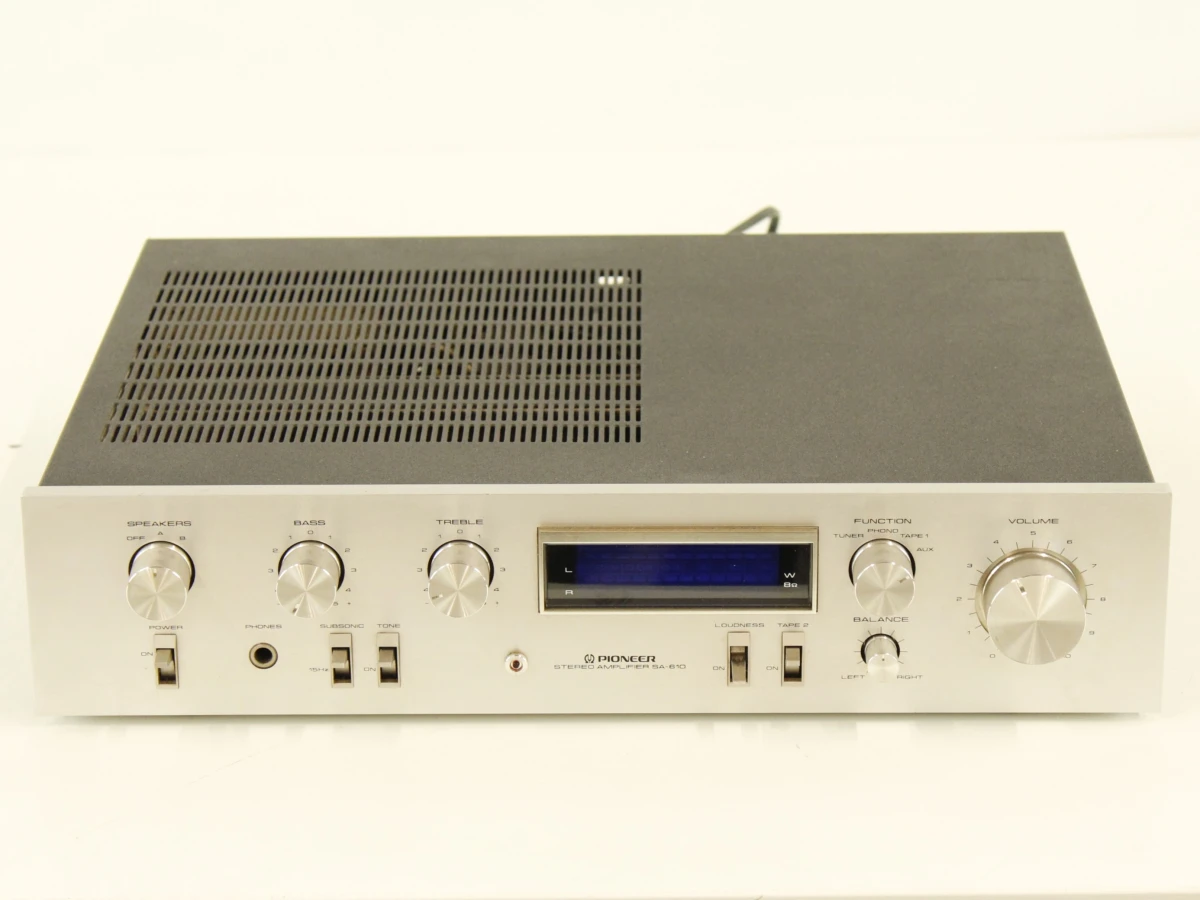 Pioneer SA-610 “Blue line” versterker – kavel bij De Kringwinkel, Antwerpen