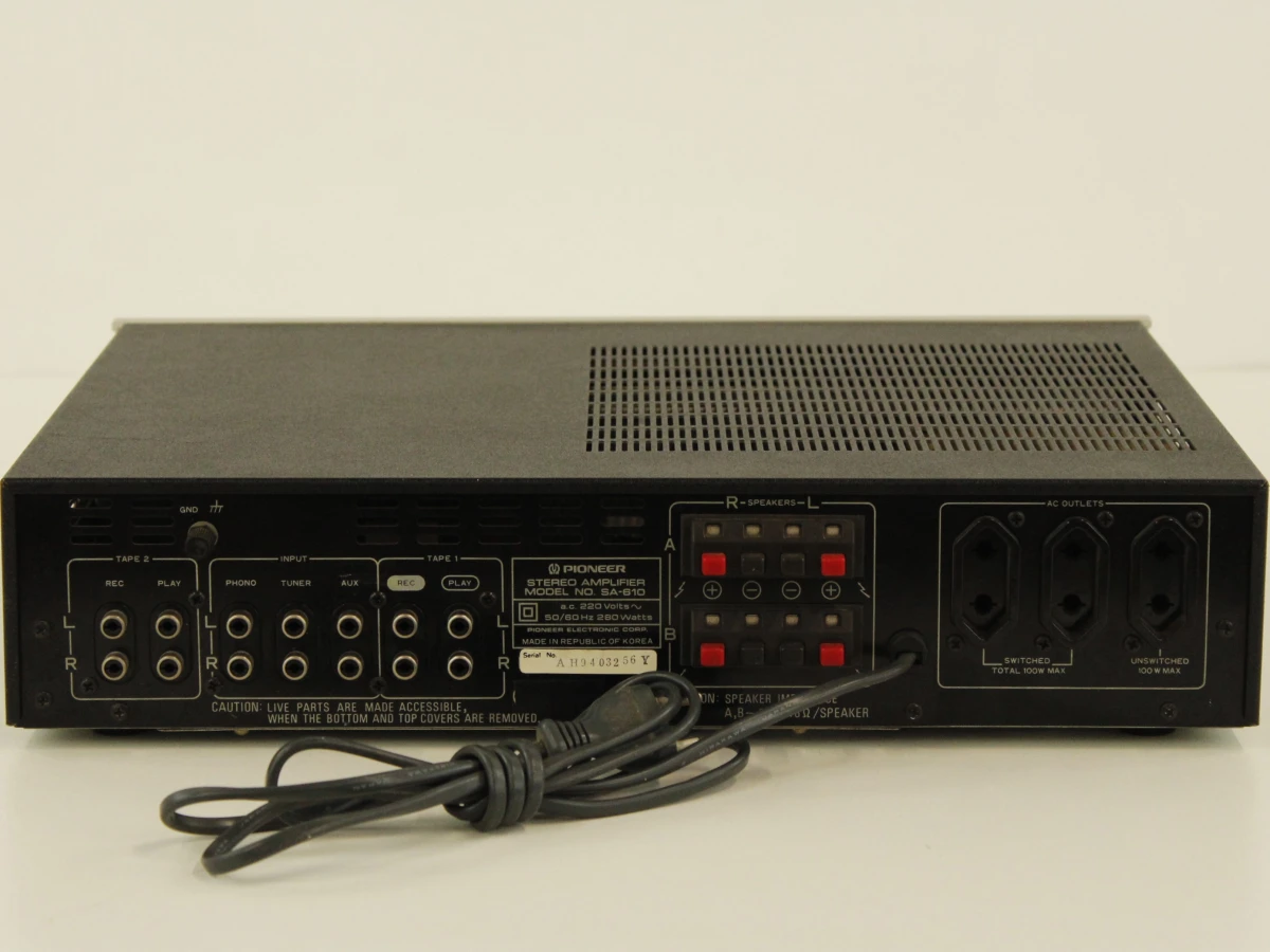 Pioneer SA-610 “Blue line” versterker - foto 7