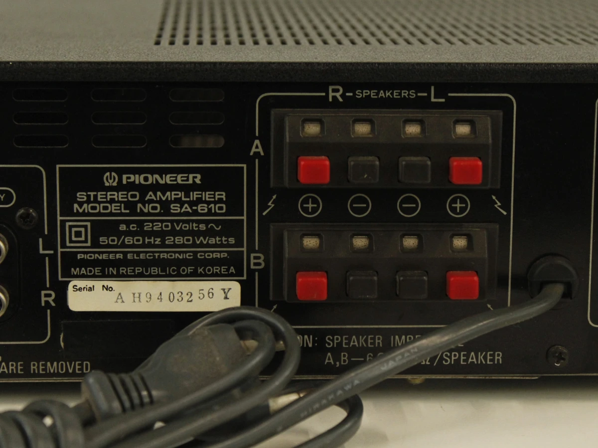 Pioneer SA-610 “Blue line” versterker - foto 8