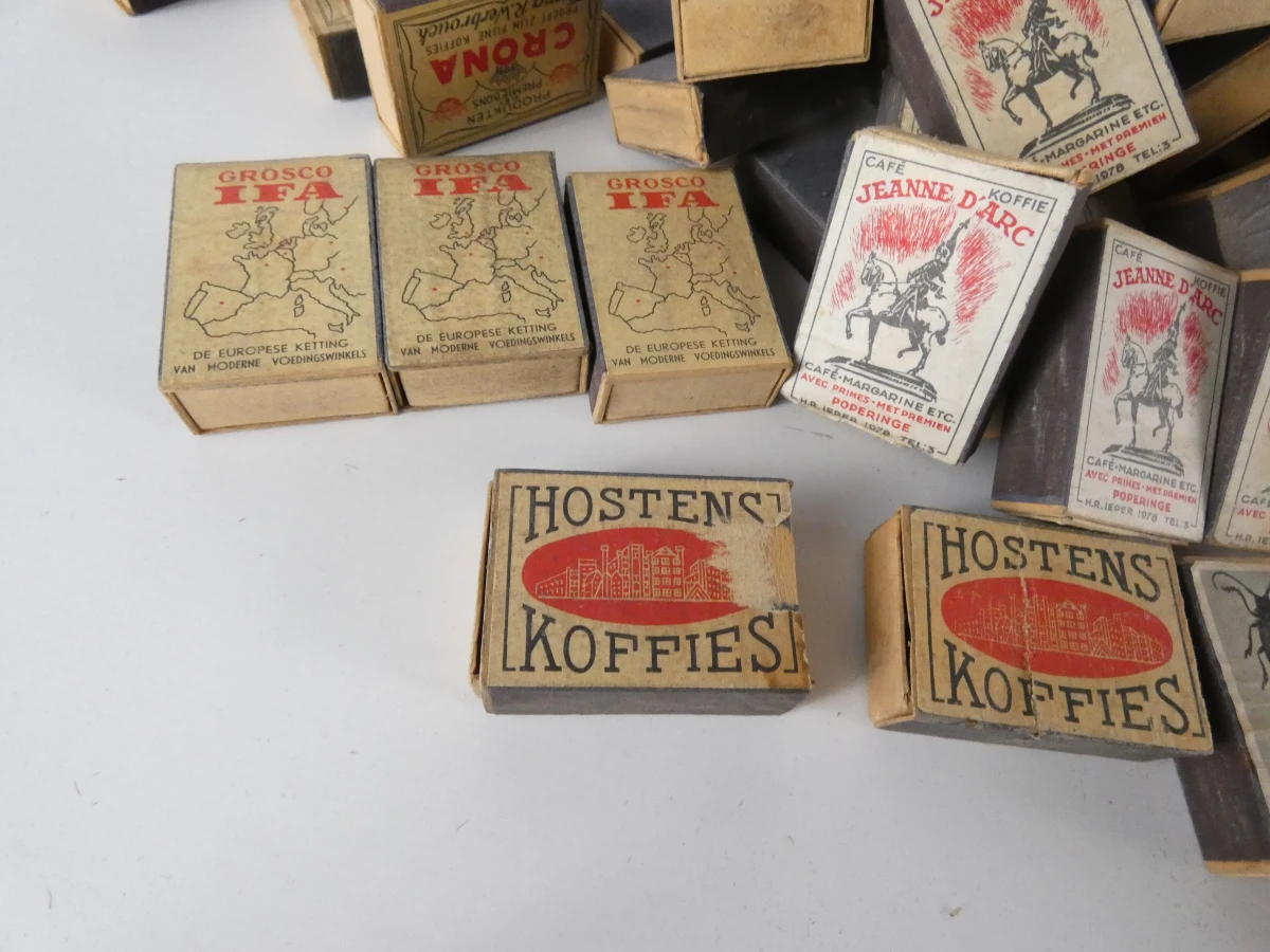 Vintage luciferdoosjescollectie (2 kg - circa 570-600 stuks) - foto 9