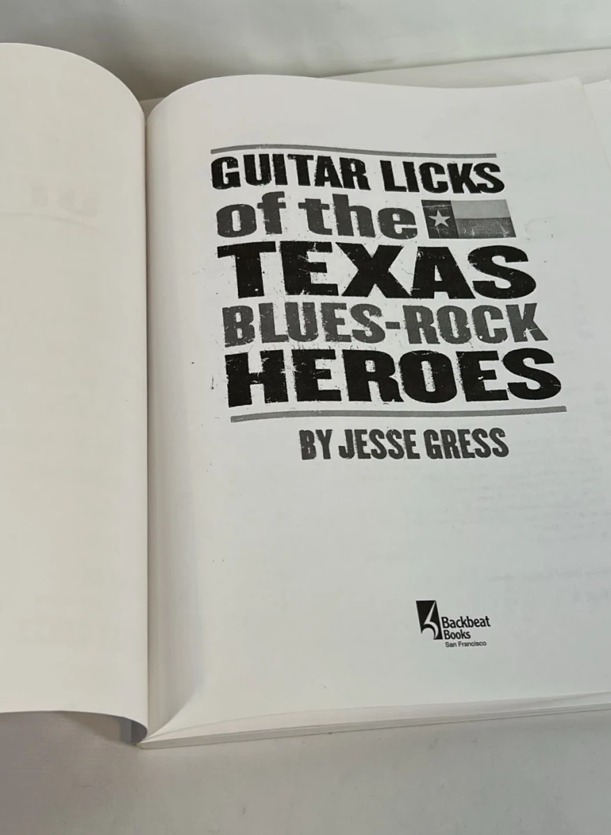 Uniek Gitaarboek + CD: Guitar Licks of Texas Blues-Rock Heroes - foto 9