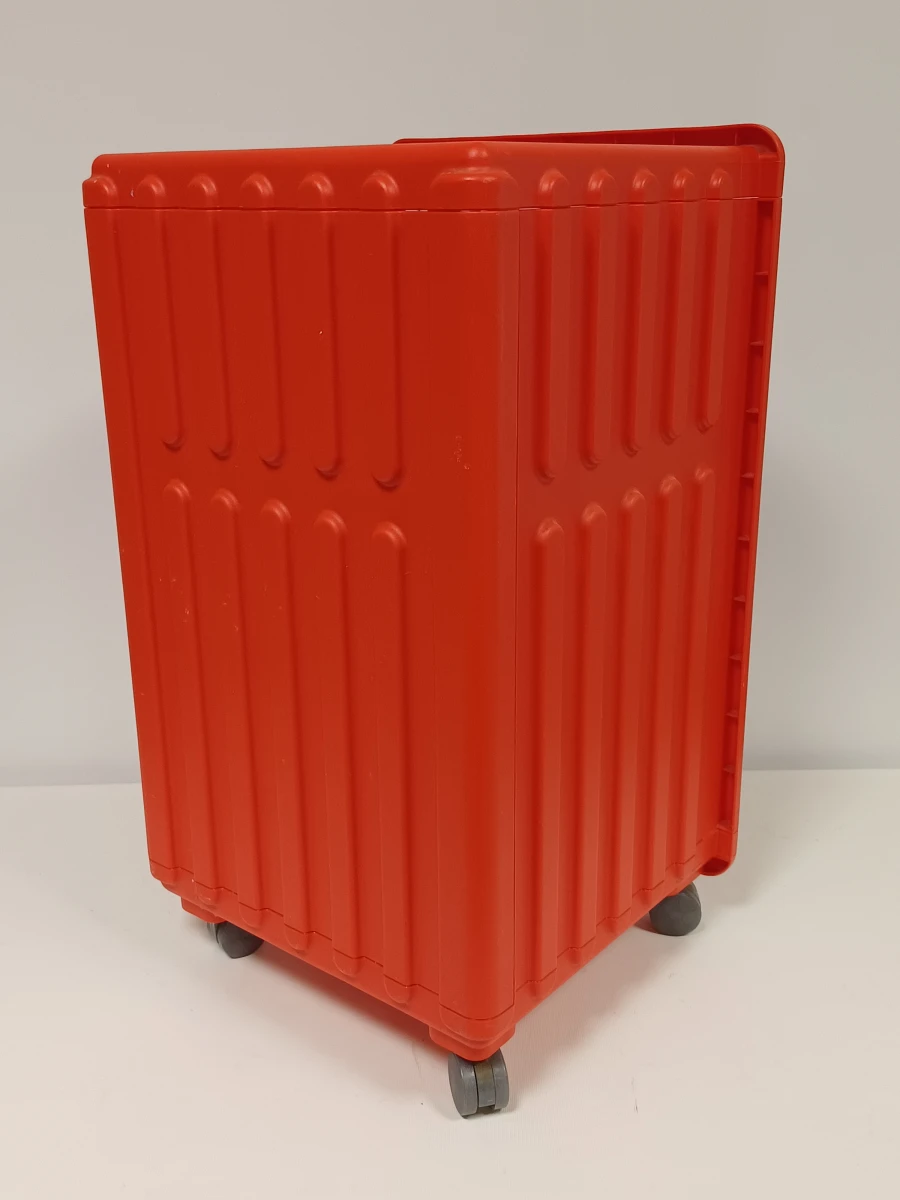 Set vintage IKEA trolley's met bijhorende Traktor-kruk. - foto 7