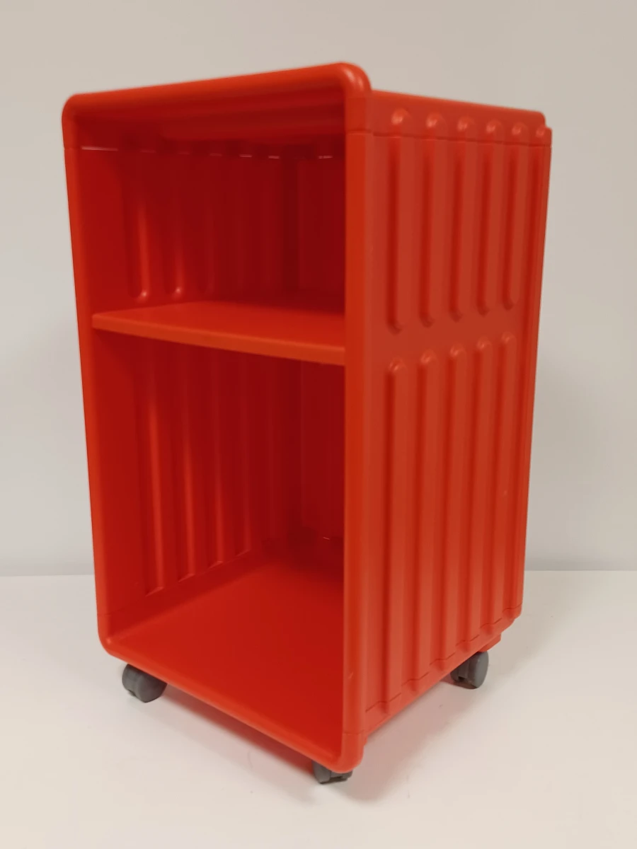 Set vintage IKEA trolley's met bijhorende Traktor-kruk. - foto 4