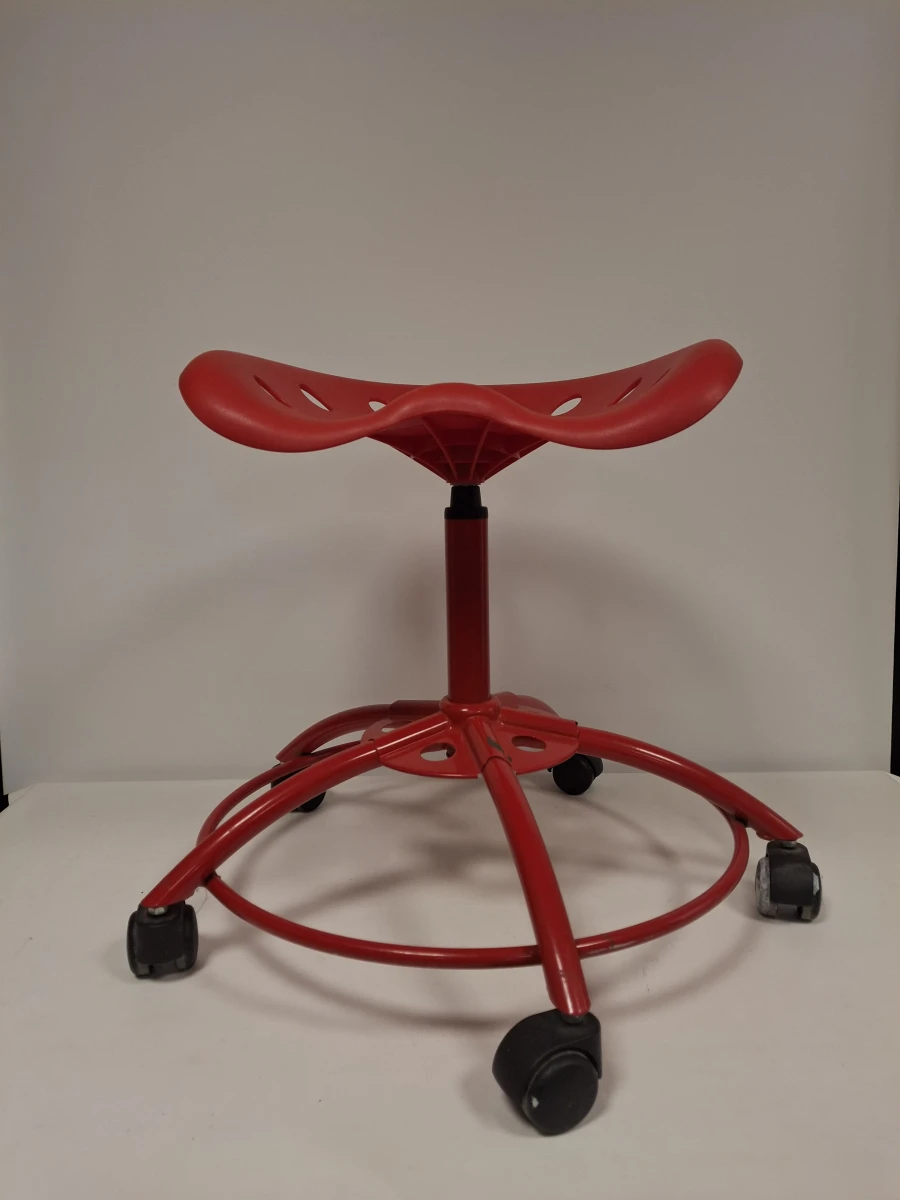 Set vintage IKEA trolley's met bijhorende Traktor-kruk. - foto 2